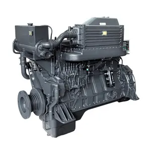 SDEC-motor marino de 4 tiempos para barco diésel, 6 cilindros, 200hp, 350hp, G128, hecho en china