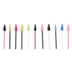 25 brosses à mascara en forme de poire de 10 cm, jetables, avec manche en nylon et plastique, pour le nettoyage des cils en forme de goutte d'eau - Product Image 5