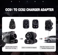 200kw 250kw 200A 250A nouvel état sans fil EV charge CCS1 à CCS2 adaptateur prise pour véhicules électriques
