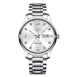 <span class=keywords><strong>Montre</strong></span> pour <span class=keywords><strong>homme</strong></span> ultra-fine entièrement automatique, <span class=keywords><strong>montre</strong></span> mécanique haut de gamme étanche, bracelet en acier inoxydable lumineux, cristal saphir - Product Image 5