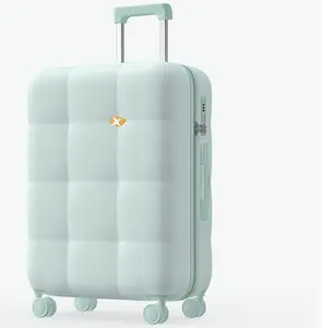 Фабричный модный чемодан из поликарбоната, дорожный 20-дюймовый багажный комплект, хорошее качество, чемодан на колесах