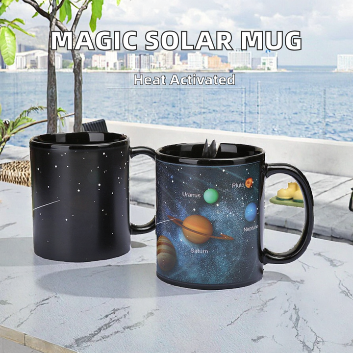 Temperature-Sensitive Color-Changing Ceramic Mug Creative Gift Water ...