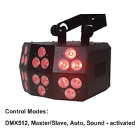 Igracelite 150W Double Decker Dj Wash FX Hex Par Can 18PCS * 12W RGBWAUv LED Par Light