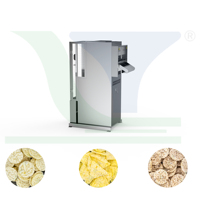 Conception hygiénique Machine à souffler les gâteaux de riz de nature Fournisseur Machine à gâteau de riz automatique sanitaire industrielle rentable