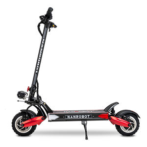 NANROBOT LS7 + Scooter électrique le plus rapide Trottinettes électriques pliables pour adultes 2400W * 2 60v 72v Électronique Unisexe Lithium 40ah 10-18h - Product Image 1