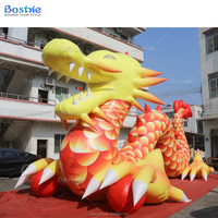 Personnage de dessin animé personnalisé Chine Fête du Printemps Dragon Décoration gonflable Ballon à air