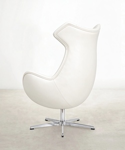 <span class=keywords><strong>Fauteuil</strong></span> d'appoint pivotant moderne à dossier haut avec base chromée 5 étoiles, <span class=keywords><strong>fauteuil</strong></span> de loisirs individuel pour bureau et salon, mobilier <span class=keywords><strong>personnalisé</strong></span> OEM ODM - Product Image 5