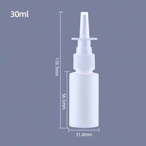 Professional Production Nasal Spray <b>Bottle</b> 10ml-60ml Refillable Nasal Spray <b>Bottle</b> Plastic 20ml Nasal Spray <b>Bottle</b> - Product Image 5