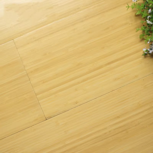 Plancher solide <span class=keywords><strong>en</strong></span> <span class=keywords><strong>bambou</strong></span> Moso YUYOU, imperméable, à lattes moyennes, installation facile, usage intérieur moderne, garantie 1 an, maison, bureau, naturel - Product Image 5