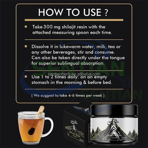 Оптовая продажа органической смолы шиладжит 30 г под собственной торговой маркой: чистое гималайское золото, минералы для повышения энергии, фульвовая кислота - Product Image 5