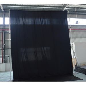 ใช้ท่ออลูมิเนียมปรับระดับได้และผ้าม่านจีบสำหรับงานแต่งงานกลางแจ้ง - Product Image 1