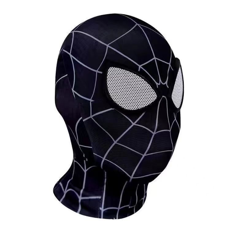 AL091-W E:Dark spider mask-back-zip style
