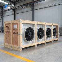 Évaporateur de chambre froide Frost Axil Unit Cooler Série DL DD DJ en acier, montage au plafond, OEM, CE, défroissage électrique personnalisé en usine, écoénergétique