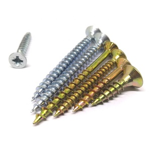 Vis à bois Pozi Drive standard en acier inoxydable pour aggloméré, vis métalliques, vis pour meubles, clous - Product Image 3