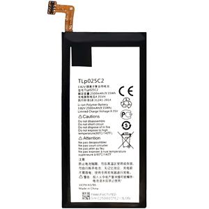 بطارية محمولة بديلة TLP025C2 لـ Alcatel Pop4 + Pop4 Plus us D E F A <span class=keywords><strong>M</strong></span> بطاريات ليثيوم أيون أصلية - Product Image 1