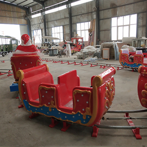 Attraction Manege Equipment Extreme Amusement Park Christmas <b>Train</b> Mini Track <b>Train</b> For Sale - Product Image 5