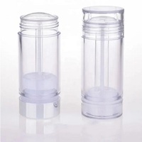 30g noir blanc fond twist up cosmétique vide déodorant bâton conteneur