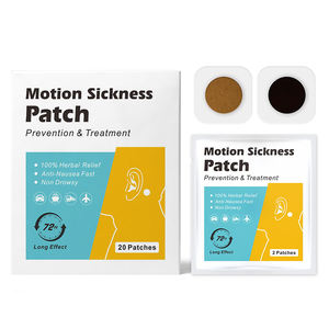 중국어 허브 안티 메스꺼움 빠른 릴리프 차병 에어병 뱃멀미 패치 20pcs \ box - Product Image 4