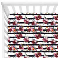 Draps de lit pour berceau en bambou du fabricant, ensemble de literie pour lit bébé, drap-housse en bambou, housse de matelas, drap de lit en gros