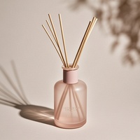 Coffret Cadeau Diffuseur à Bâtonnets en Céramique de Luxe avec Logo Personnalisé, Ensemble Diffuseur d'Huiles Essentielles pour la Maison, Diffuseur à Bâtonnets en Céramique Personnalisé