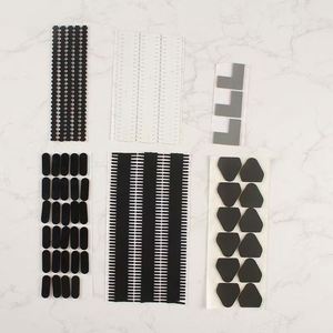 Black Self Adhesive Round Silicone Foot Pad Anti Slip Wear Resistant Silicone Gasket - Product Image 1