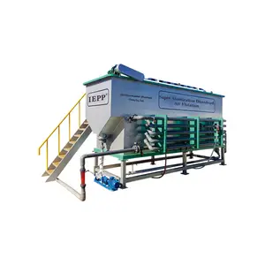 IEPP manufacturer clarifies wastewater to remove suspended oil or solids wastewate treatment equipment dissolved air flotation