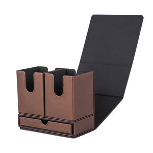 <span class=keywords><strong>Prix</strong></span> de gros Boîte de jeu en cuir Case Custom <span class=keywords><strong>Yugioh</strong></span> Mtg Card Deck Boxes - Product Image 3