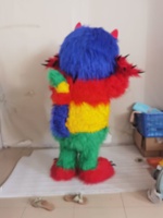 Costumes de mascotte en peluche personnalisés Blue Sky Brilliant 2023, costumes de monstres en fourrure pour les grands événements scolaires, Mardi Gras/Carnaval, adultes unisexes