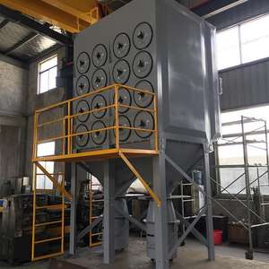 Déchargement automatique extracteur de poussière Air Pulse Jet nettoyage Cyclone dépoussiéreur industriel pour menuiserie - Product Image 5