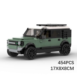 Giocattoli Personalizzati di Veicoli da Costruzione, Auto SUV per Bambini, Mini Modelli Moc Fai-da-Te, Set di Blocchi da Costruzione per Auto SUV - Product Image 6