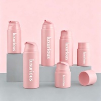 Flacon AIRLESS en PP de 30ml, 50ml, 80ml, 100ml, 120ml, 150ml au design de luxe pour lotion et autres cosmétiques, avec pompe AIRLESS