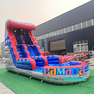 Gran oferta, gran Fiesta infantil de agua de PVC para entretenimiento al aire libre, castillo, tobogán húmedo inflable - Product Image 3