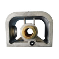 Bloc central en alliage d'aluminium 08-3100-01 compatible avec la pompe à double diaphragme pneumatique Wilden