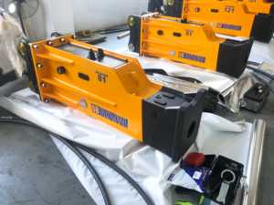 เครื่องเจาะคอนกรีตแบบกล่องไฮดรอลิกเบรกเกอร์ SB81 สำหรับรถขุดขนาดใหญ่ 18-26 ตัน สำหรับงานรื้อถอนและก่อสร้าง - Product Image 6