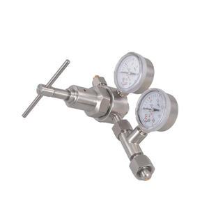 Regolatore di Ossigeno ad Alta Pressione Double-An SA-13001 in Acciaio Inox 316L, Regolabile, Misure da 1/4\" a 1\", Garanzia di 1 Anno - Product Image 2