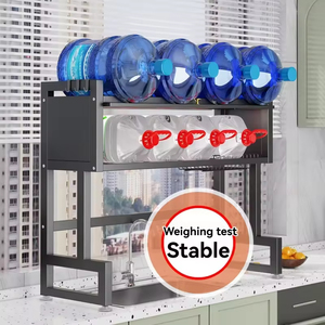 Estante Organizador de <span class=keywords><strong>Cocina</strong></span> Versátil de Acero al Carbono Duradero Fácil Instalación para Todas Sus Necesidades de <span class=keywords><strong>Cocina</strong></span> y Reducción de Desorden - Product Image 4