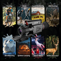 Nouvelle Jumelle de Vision Nocturne Numérique 2026 4K IR 20X Longue Portée pour la Chasse, Étanche, 30fps, 5 Niveaux de Luminosité