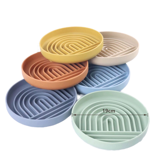 Hot Selling Luxurious Portable Pet Dog Slow Food Bowl <b>Silicone</b> Licking Pad & Tray Shaking Bowl - Product Image 1