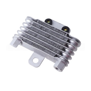 Factory Direct Supply Suitable for Off-road Motorcycle Accessories Modified Oil Cooler <b>Engine</b> Oil Radiator Silver - Product Image 4