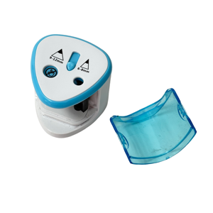 Sacapuntas eléctrico de doble orificio de nuevo diseño de alta calidad Sacapuntas mecánico automático para niños - Product Image 4