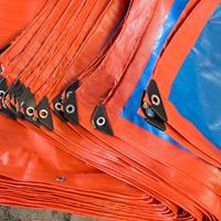 Hochbelastbare HDPE-Planenrolle Wasserdichte PE-Abdeckplane für Bau, Dach, Teich und Garten
