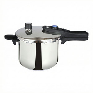Olla a Presión de Acero Inoxidable E-TOP con Características de Seguridad, Cocción Rápida y Uniforme para Comidas Saludables, Olla a Presión para Sopas - Product Image 1