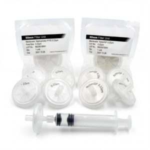 Laboratory Disposable Sterile <strong>Syringe</strong> <strong>Filter</strong> Units 0.22um PTFE <strong>Nylon</strong> GF Membrane For Sterile Filtration And Sample Preparation - Product Image 1