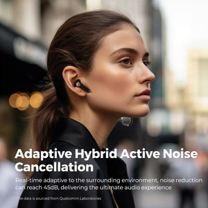 <span class=keywords><strong>SOUNDPEATS</strong></span> <span class=keywords><strong>Air</strong></span> <span class=keywords><strong>4</strong></span> Los más nuevos auriculares inalámbricos con cancelación activa de ruido híbrido adaptable 13mm Controlador dinámico grande Graves potentes - Product Image 2