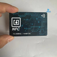 Высококачественный Печатный Бесконтактный ПВХ пластиковый смарт-чип RFID NFC Card
