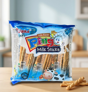 LIBRA Pingo Milk <b>Biscuits</b> 186g Golden Baked Milk Flavor Soft Crunch Bite Light Cream Finish Premium Everyday Snack Choice - Product Image 4