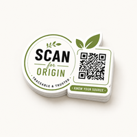 Autocollants personnalisés avec logo imprimé, résistants aux UV, en vinyle PVC auto-adhésif, brillant, mat, imperméable, découpés à la forme, avec code QR
