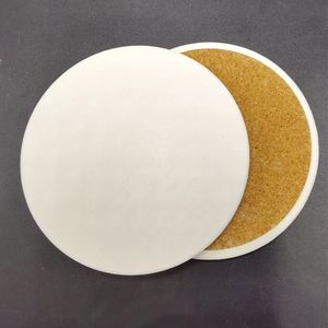 Posavasos de Cerámica Blancos para Sublimación, Posavasos Redondos y Cuadrados de Bisque con Base de Fieltro para Regalos, Venta al Por Mayor - Product Image 3