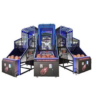 Oyun sikke işletilen Video sepeti Arcade sokak makineleri süper çemberler basketbol atari makinesi/kapalı sepet topu makinesi