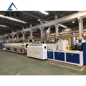 50-250mm PVC pipe making production line high standard CE certificate